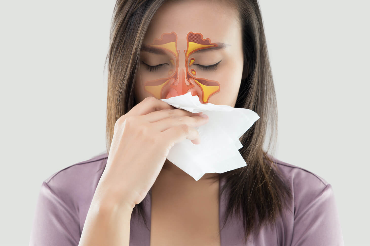 woman-sinusitis